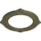 Ekena Millwork Benson Ceiling Medallion (Fits Canopies up to 8"), 13 1/8"OD x 8"ID x 5/8"P, Painted Turtle CM13BNPTF - alternate 2